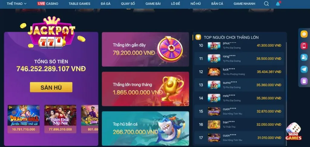 Người thắng Jackpot